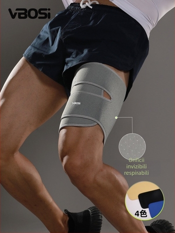 VBOSI Colanți cu protecție a gambelor pentru alergare și ciclism — Poliester, Adulți, Echipament protector pentru sport