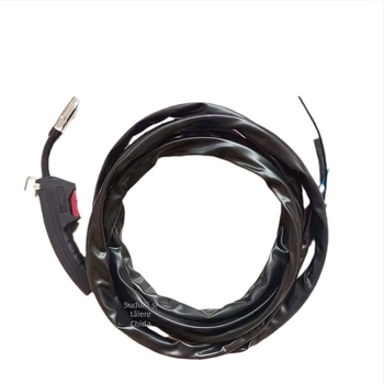 Pensă de sudură MIG fără gaz, 3,5 m, 220 V, conexiune rapidă 14AK, portabilă