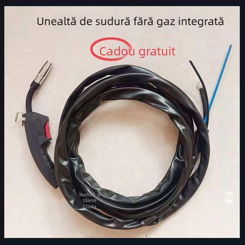Pensă de sudură MIG fără gaz, 3,5 m, 220 V, conexiune rapidă 14AK, portabilă