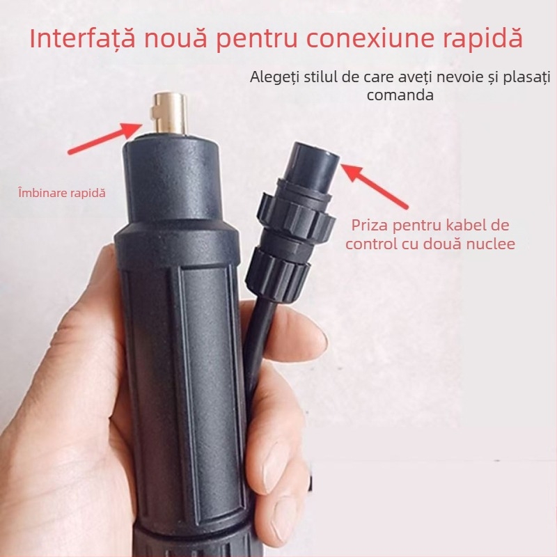 Pensă de sudură MIG fără gaz, 3,5 m, 220 V, conexiune rapidă 14AK, portabilă