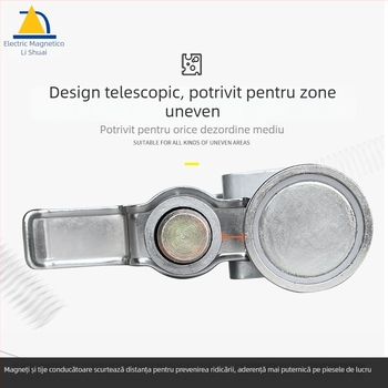 Clamă magnetică de împământare pentru sudură MWGC1-200F3Q, Li Shuai; material NdFeB; seria MWGC1; curent de sudură 200A; forță maximă de tracțiune 30 kg