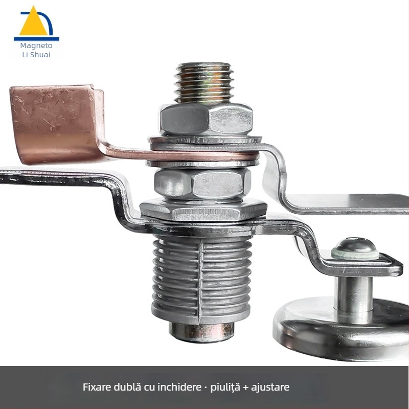 Clamă magnetică de împământare pentru sudură MWGC1-200F3Q, Li Shuai; material NdFeB; seria MWGC1; curent de sudură 200A; forță maximă de tracțiune 30 kg
