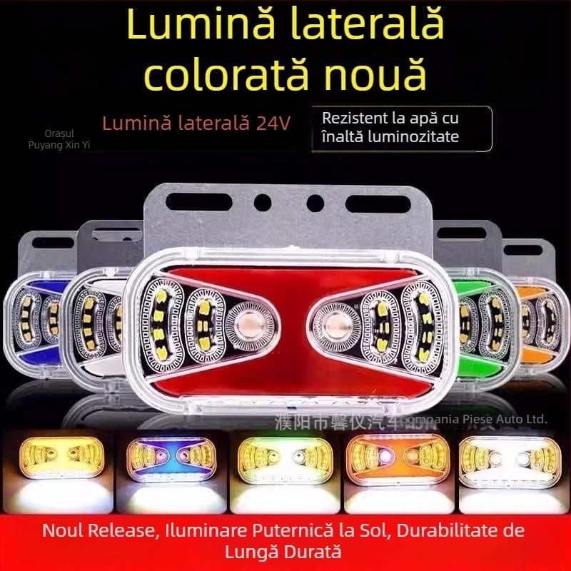 LED lumină laterală pentru camion (24V, Q20XX, rezistentă la apă)
