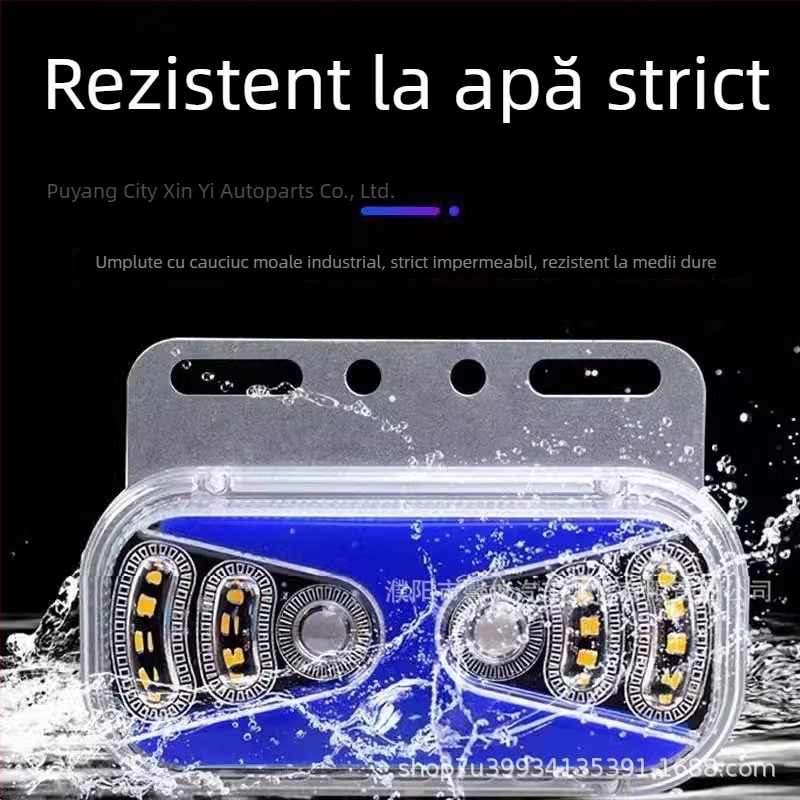 LED lumină laterală pentru camion (24V, Q20XX, rezistentă la apă)