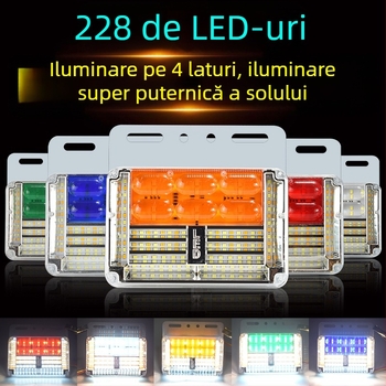 24V LED ultraluminoase pentru partea inferioară a camionului, lumini impermeabile pentru indicarea lățimii și semnalizare, fără fir de împământare necesar