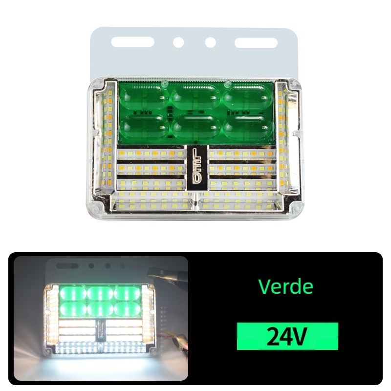 24V LED ultraluminoase pentru partea inferioară a camionului, lumini impermeabile pentru indicarea lățimii și semnalizare, fără fir de împământare necesar