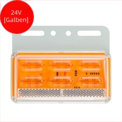 Lumină LED laterală 4 în 1 pentru camioane și semiremorci – 24V, impermeabilă, puternică iluminare