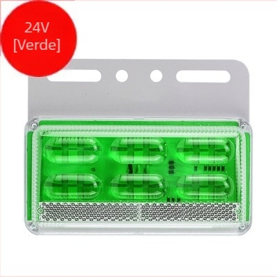 Lumină LED laterală 4 în 1 pentru camioane și semiremorci – 24V, impermeabilă, puternică iluminare