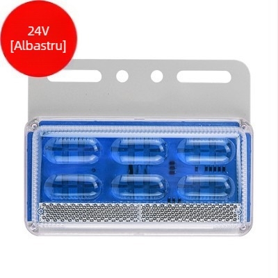 Lumină LED laterală 4 în 1 pentru camioane și semiremorci – 24V, impermeabilă, puternică iluminare