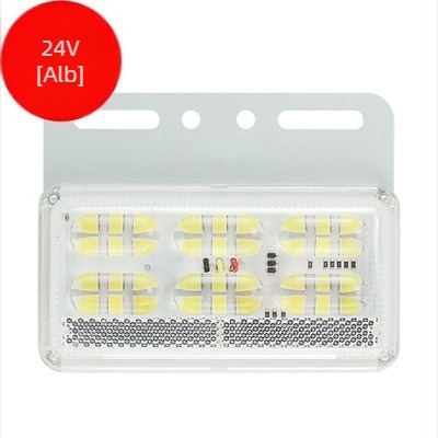 Lumină LED laterală 4 în 1 pentru camioane și semiremorci – 24V, impermeabilă, puternică iluminare