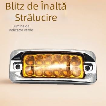 Lumini laterale pentru camion LED, IP65, 12-24V, 50.000 ore de viață, compatibilitate universală