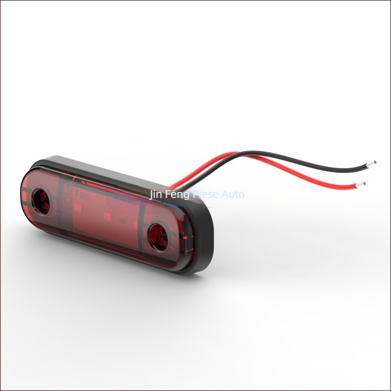 Lumină laterală auto cu 3 LED, semnalizare impermeabilă, 12/24V, plastic tehnic LM-1001 pentru retrofit