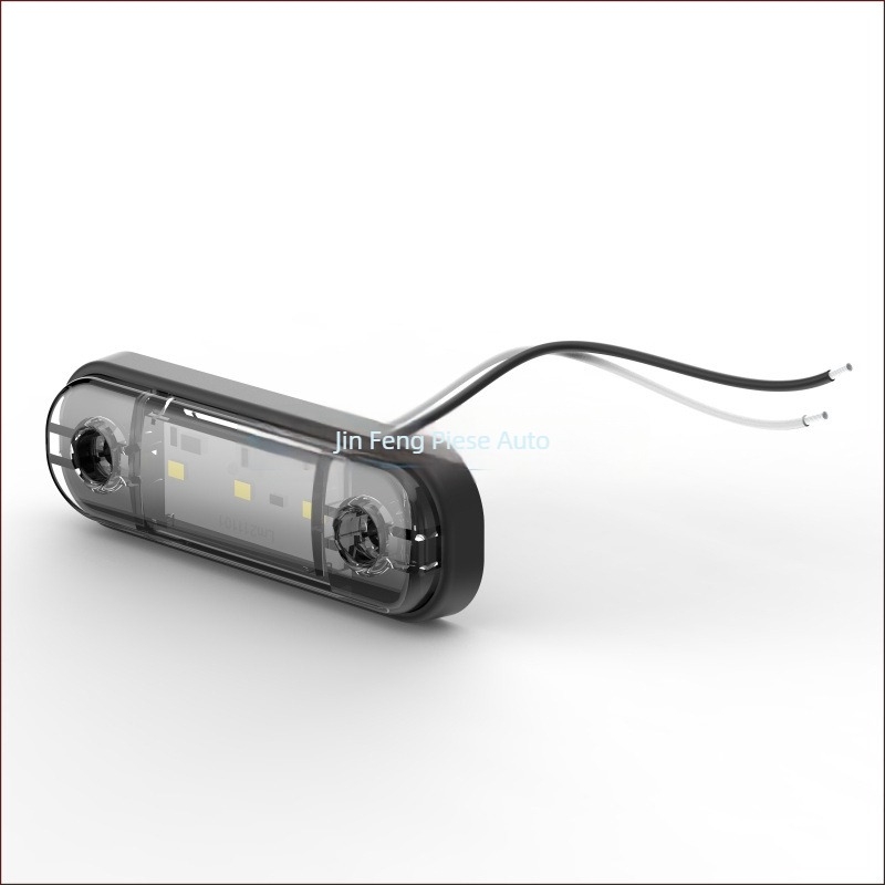 Lumină laterală auto cu 3 LED, semnalizare impermeabilă, 12/24V, plastic tehnic LM-1001 pentru retrofit