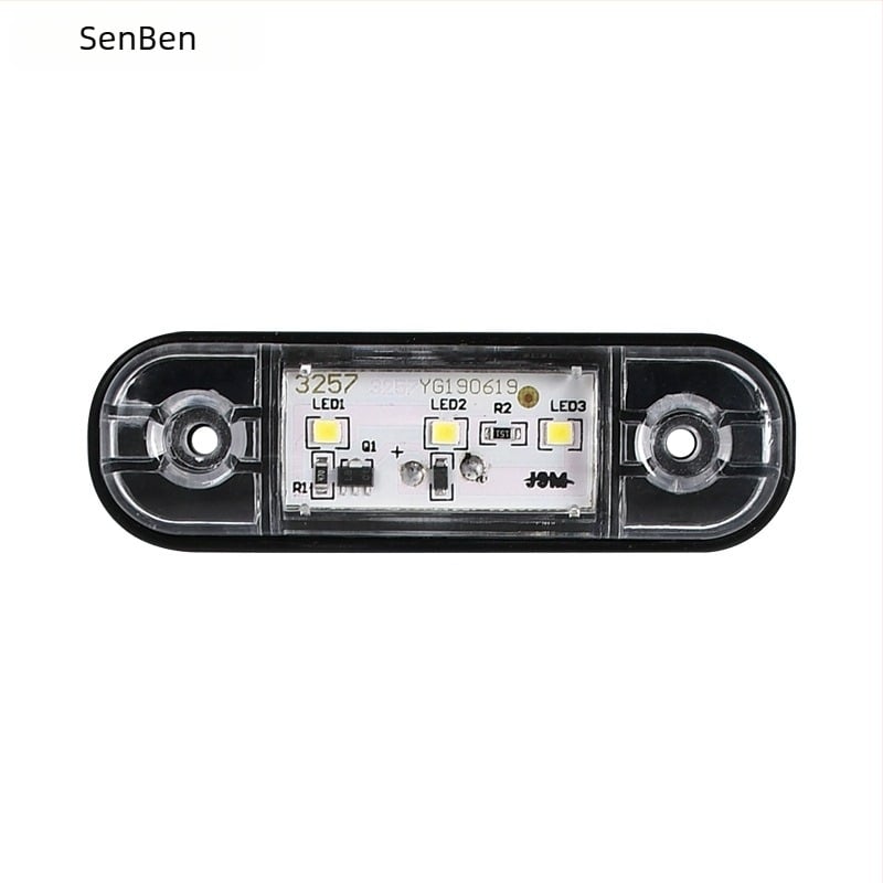 Lampa laterală LED pentru camion, 3LED, 10-24V, 5W, 3000 lm, IP60, 50.000 h