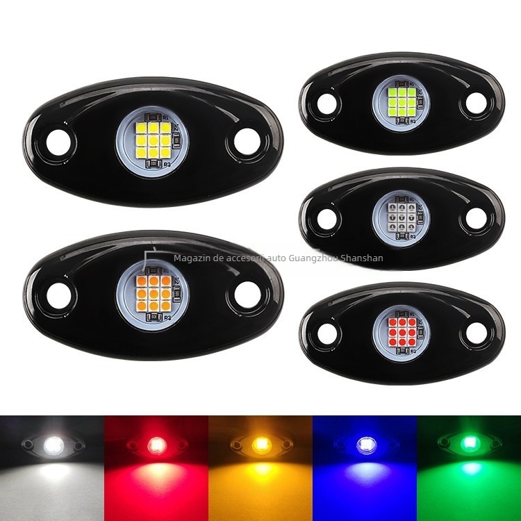 Lumină LED pentru șasiul vehiculului – carcasă din aluminiu, 12V, 10W, 500 lm, Wrangler model