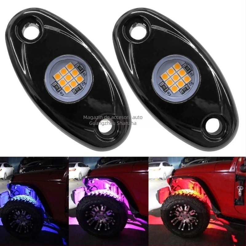 Lumină LED pentru șasiul vehiculului – carcasă din aluminiu, 12V, 10W, 500 lm, Wrangler model