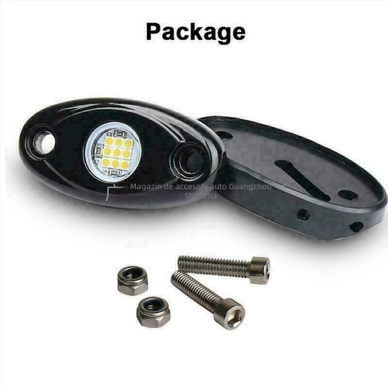 Lumină LED pentru șasiul vehiculului – carcasă din aluminiu, 12V, 10W, 500 lm, Wrangler model