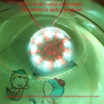 Lumină LED strob pentru camion - lampă de avertizare impermeabilă pentru remorcă, anti-coliziune, model rT3vq