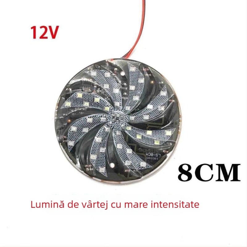 Lumină LED strob pentru camion - lampă de avertizare impermeabilă pentru remorcă, anti-coliziune, model rT3vq