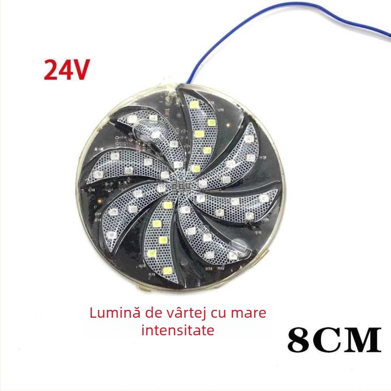 Lumină LED strob pentru camion - lampă de avertizare impermeabilă pentru remorcă, anti-coliziune, model rT3vq