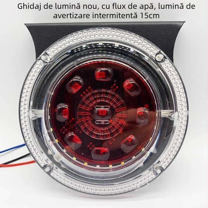 Lumină LED strob pentru camion - lampă de avertizare impermeabilă pentru remorcă, anti-coliziune, model rT3vq