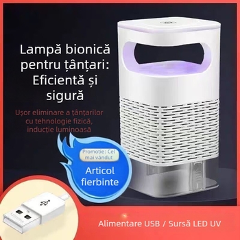 Lampă antițânțari cu aspirație – funcționare silențioasă în interior, model Little e bionic lamp, tensiune 50V