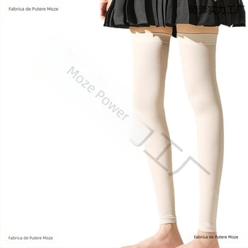 Manșete de protecție solară pentru picioare, pentru bărbați și femei, lungime medie, material Lycra cotton cu Spandex, cod D5scqtcr