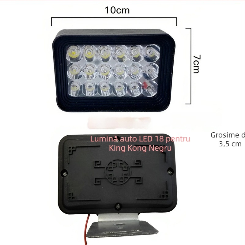 Proiector LED pentru vehicule electrice, IP67 impermeabil, 12–80V, LED ultra-luminos, durată de viață 20.000 h, pentru vehicule cu 3 și 4 roți