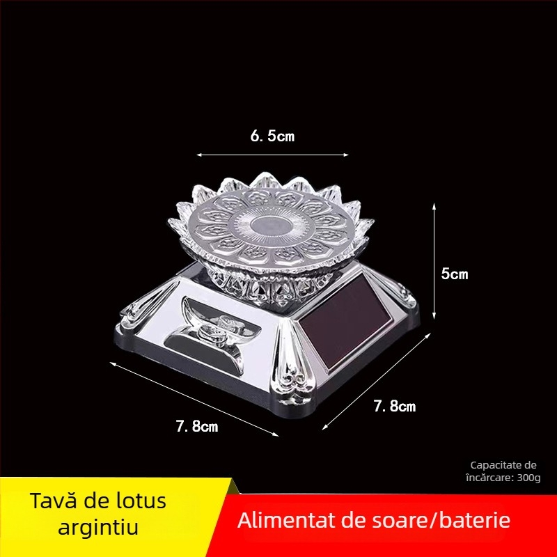 Stand de afișaj Lotus – material ABS, model Lotus, un singur nivel, finisaj cu pulverizare din plastic