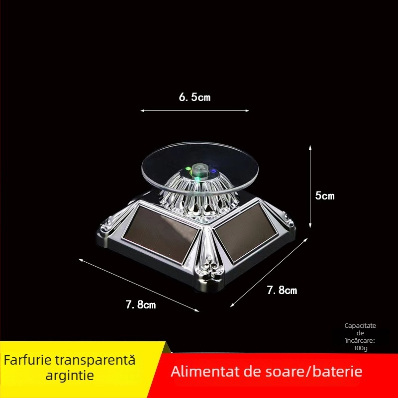 Stand de afișaj Lotus – material ABS, model Lotus, un singur nivel, finisaj cu pulverizare din plastic
