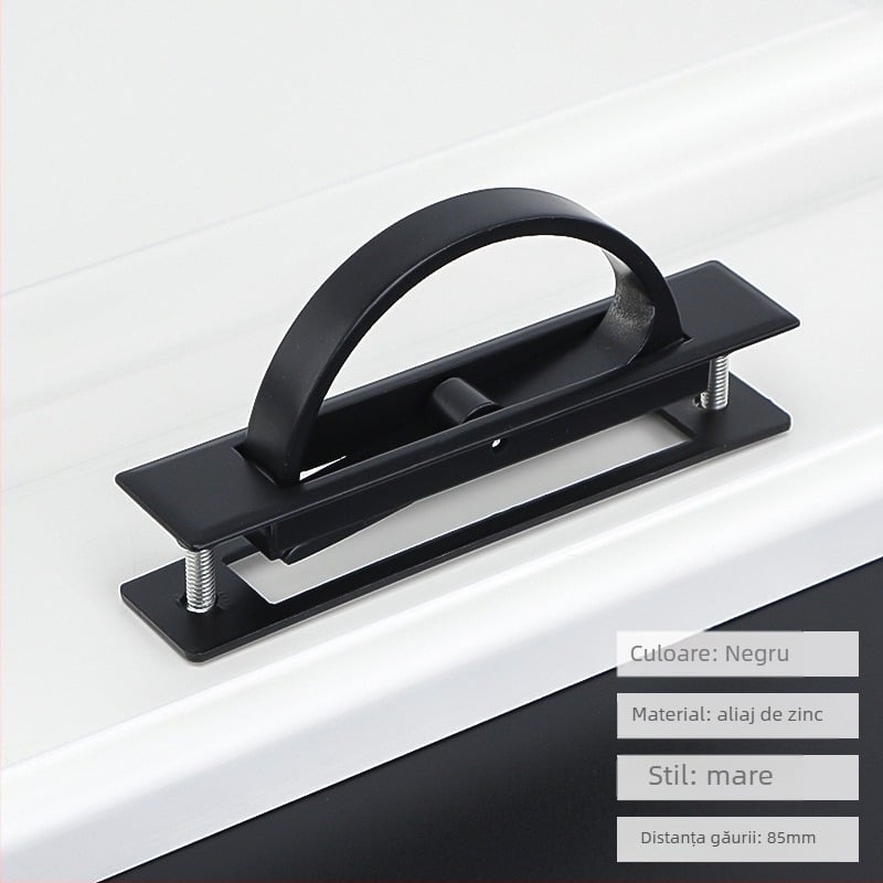 Mâner Tatami ascuns, rotativ pentru mobilier — din fier, margine pătrată/rotundă, stil modern minimalist
