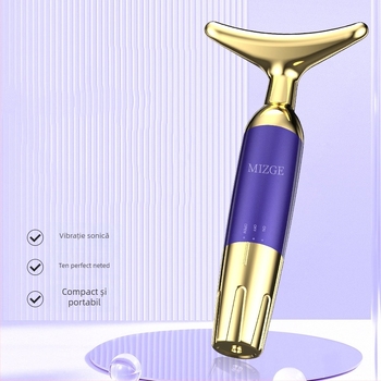 Instrument pentru gât pentru ridicare facială, masaj prin vibrații; model MGE-018; greutate 70 g