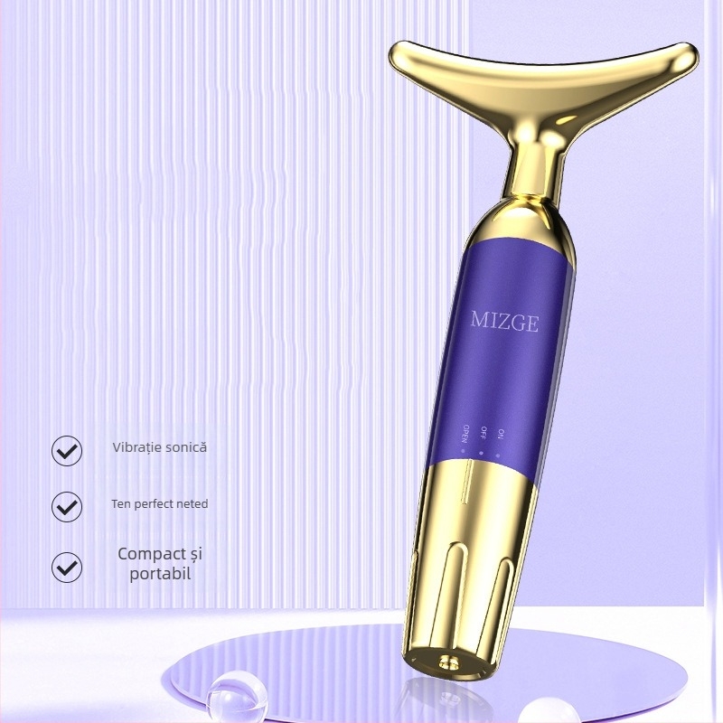 Instrument pentru gât pentru ridicare facială, masaj prin vibrații; model MGE-018; greutate 70 g