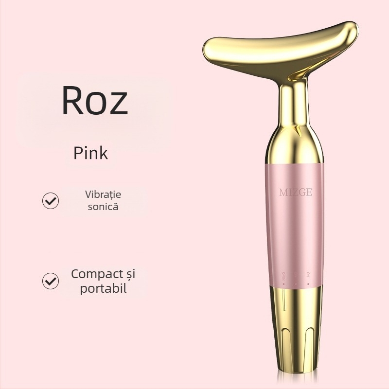 Instrument pentru gât pentru ridicare facială, masaj prin vibrații; model MGE-018; greutate 70 g