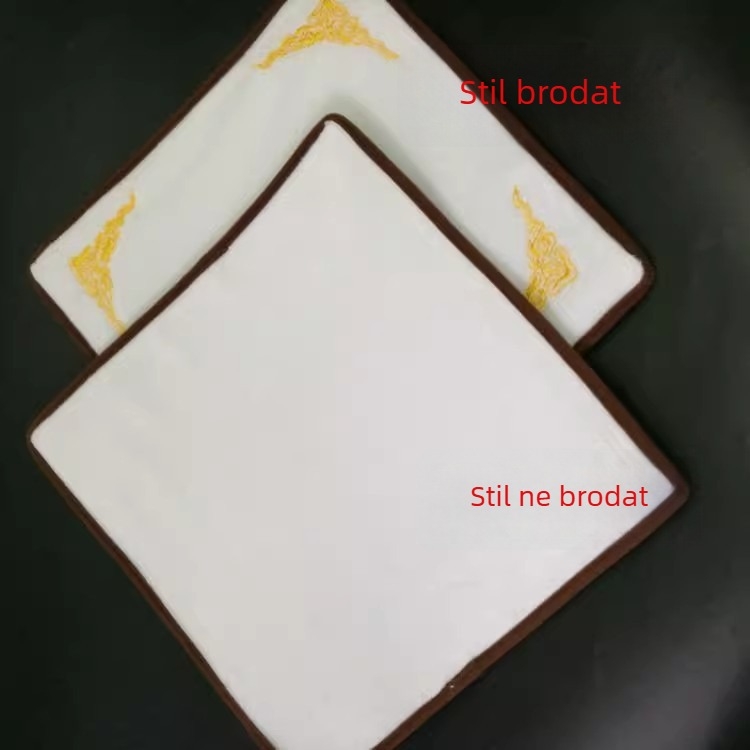 Pad de expunere pentru bijuterii din catifea, husă din flanel, stil antic, dintr-o bucată, un strat, cusături îmbinate