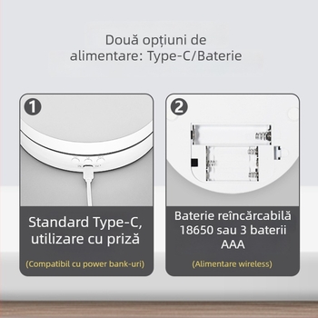 Platformă rotativă electrică pentru prezentări, cu unghi și viteză reglabilă pentru fotografierea produselor