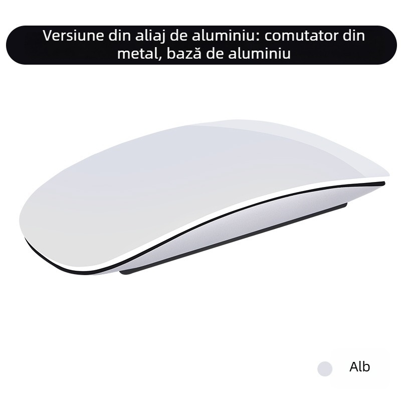 Mouse Bluetooth pentru Mac – 1600 DPI, 2 butoane, încărcare Type-C, conexiune wireless, rotiță tactilă