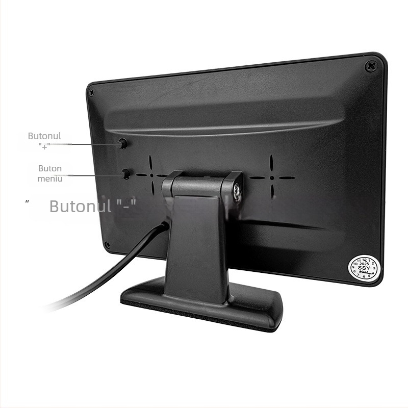 Monitor LCD auto SSY-Y401 – rezoluție 480x272, intrare AV, CVBS compatibil, PAL/NTSC