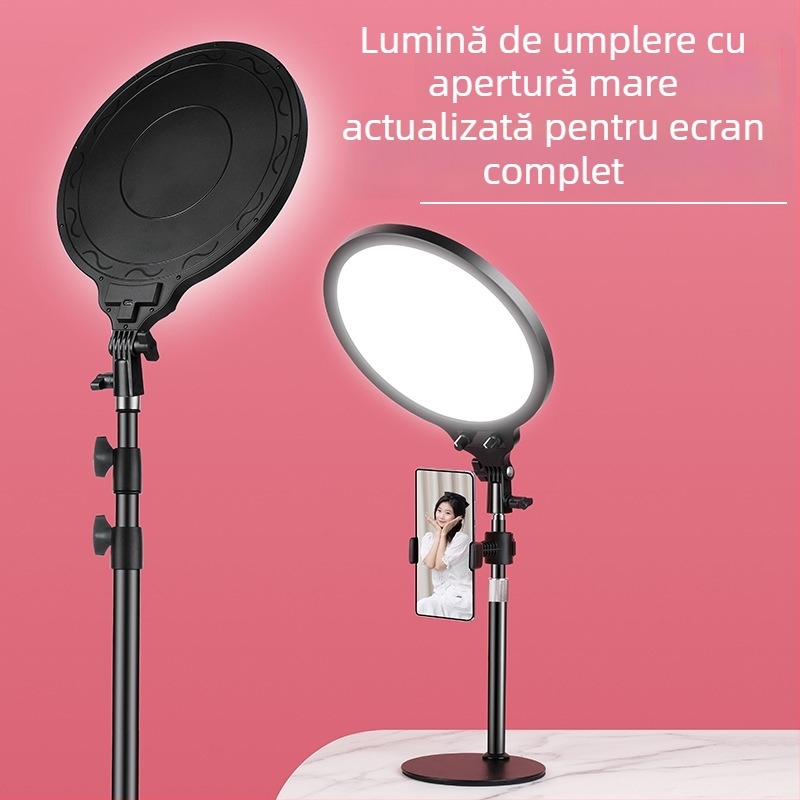 Iluminare LED pentru streaming live, model AL-10, 15W, 5V 2A