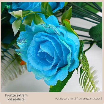 Pengxuan Flori de mătase pentru decor de nuntă – fundal decorativ, recuzită pentru fotografie, decor de casă (Brand: Pengxuan; Material: flori de mătase; Meșteșug: stilizare; Scop: nuntă, exterior, rekvizite foto, decor casnic)