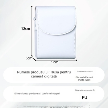 Geantă crossbody pentru Cameră Digitală, material Oxford, compatibilă cu Canon G7X II/III și Sony, unisex, primăvara 2025, pentru depozitare acasă