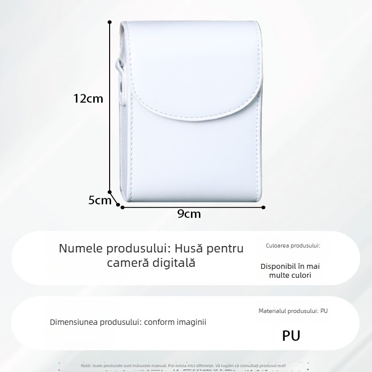 Geantă crossbody pentru Cameră Digitală, material Oxford, compatibilă cu Canon G7X II/III și Sony, unisex, primăvara 2025, pentru depozitare acasă