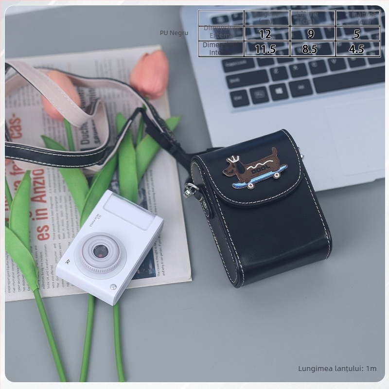 Geantă crossbody pentru Cameră Digitală, material Oxford, compatibilă cu Canon G7X II/III și Sony, unisex, primăvara 2025, pentru depozitare acasă