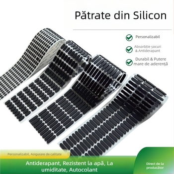 Padă din silicon pentru dispozitive electronice – Anti-alunecare, absorbție de șocuri