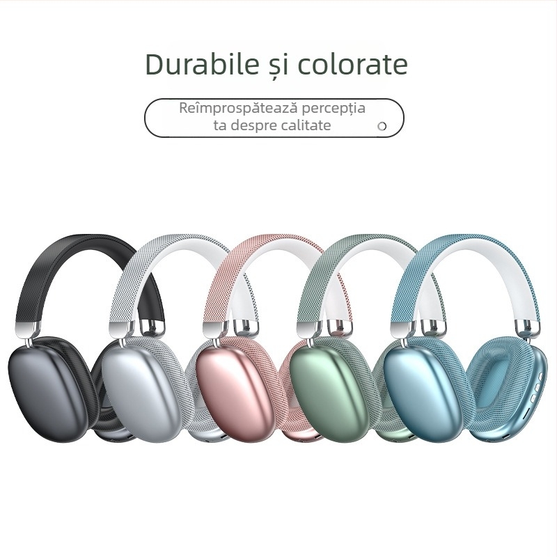 Căști Bluetooth fără fir cu cip Qualcomm, Bluetooth 5.0, rază de până la 10 m, autonomie peste 8 ore, IPX-6