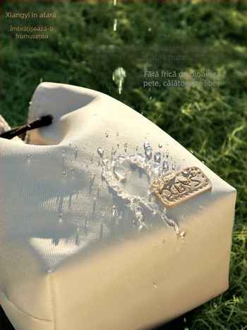 Geantă pentru aparat foto cu compartiment pentru obiective, ușoară, crossbody, material Oxford, pentru Fuji și Canon, curea cu pernă de aer, depozitare acasă