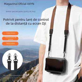 AXYN lanier PU pentru telecomandă pentru Flip, Mini 3/4/5 Pro, Air 3S, Mavic 3 Pro, Mavic 4 Pro