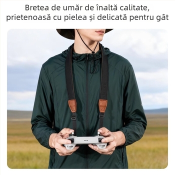 AXYN lanier PU pentru telecomandă pentru Flip, Mini 3/4/5 Pro, Air 3S, Mavic 3 Pro, Mavic 4 Pro