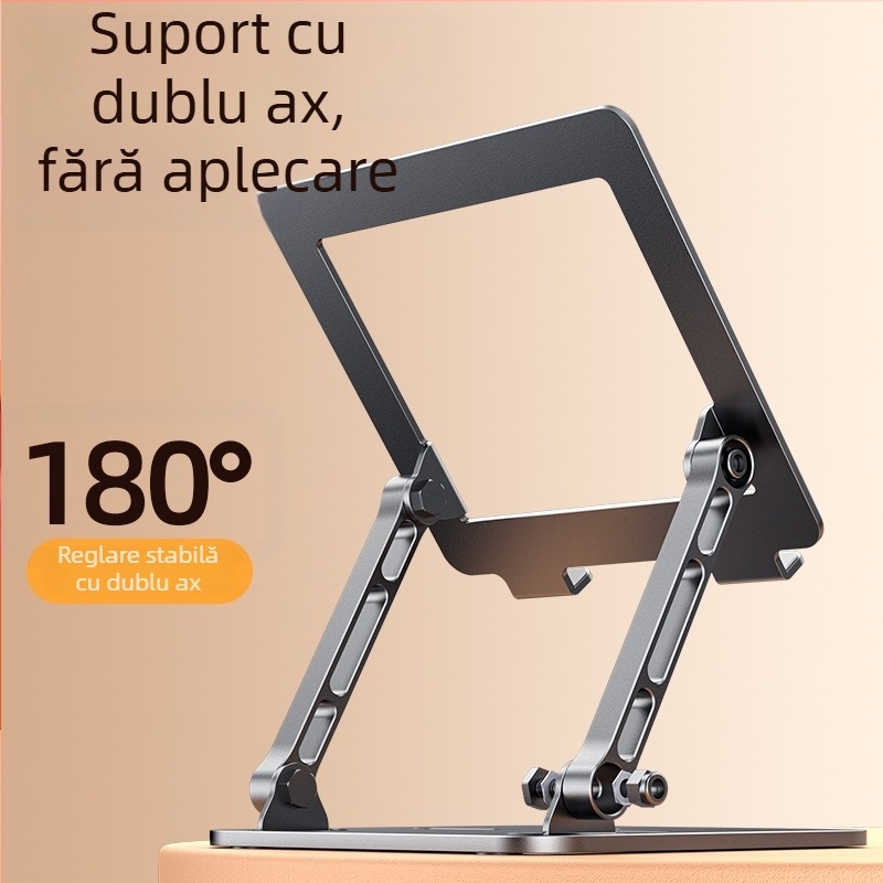 Suport metal pentru tabletă, compatibil cu iPad Pro de 11 inci, suport tip lift pentru jocuri