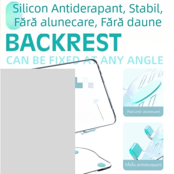 D06 Suport pentru tabletă și telefon, brațe duble pliabile, suport de birou rotativ de 360°, fabricație conform desenelor, compatibil cu iPad/iPhone generații și iPod touch 4-a generație, iPhone 3G/3GS.